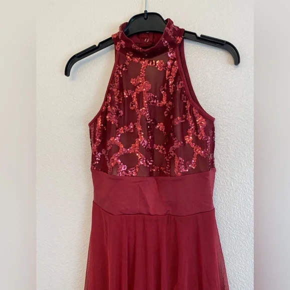 strapless open back dress 6x Kids Red Sequin Bow Tie & Vest Set Bulk Pack